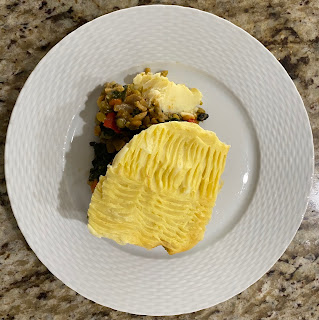 Split pea shepherds pie